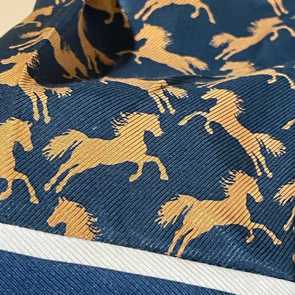 Maeve Blue and Gold Blouse - Picture 2 of 4